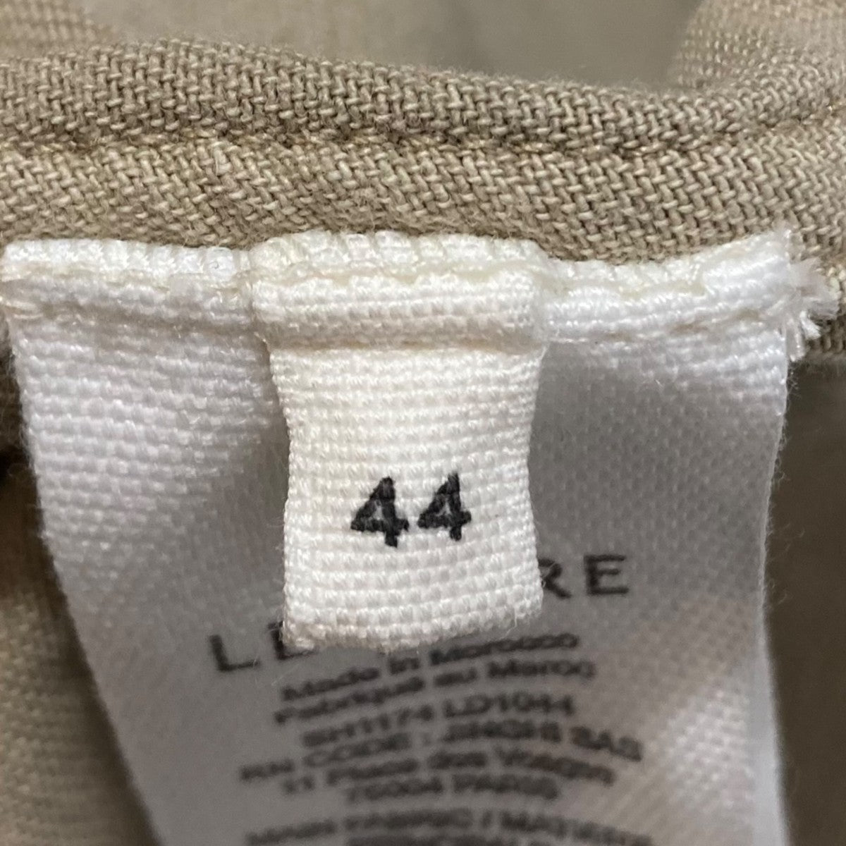 LEMAIRE 25SSSHORT SLEEVE DENIM SHIRT半袖シャツ52135 古着・中古-5枚目のアイテム画像