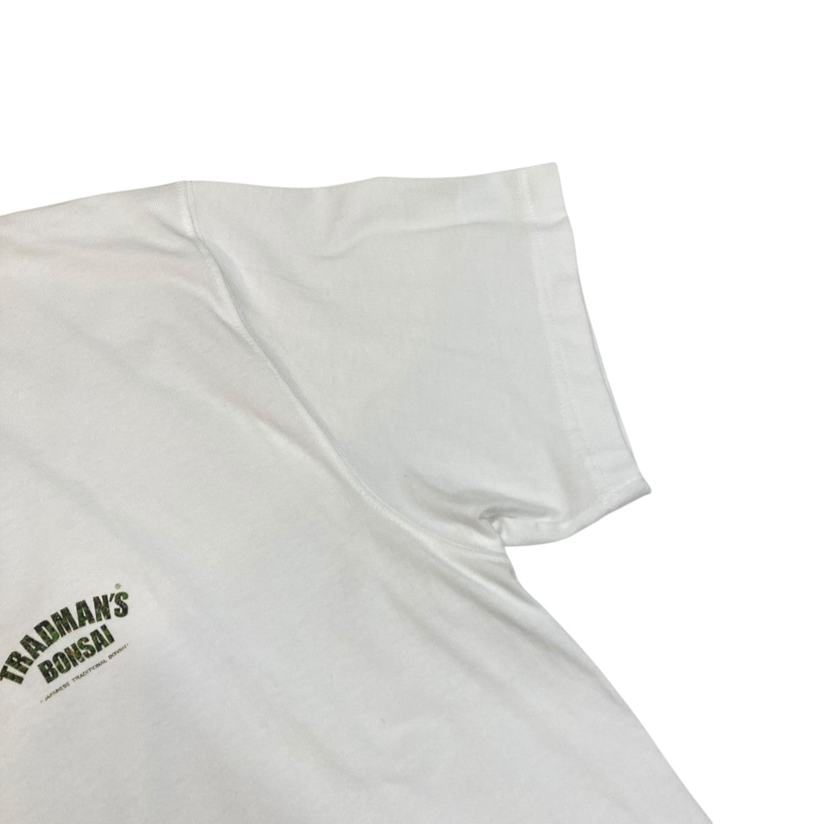 TRADMANS BONSAI(トラッドマンズボンサイ) Tシャツ ホワイト