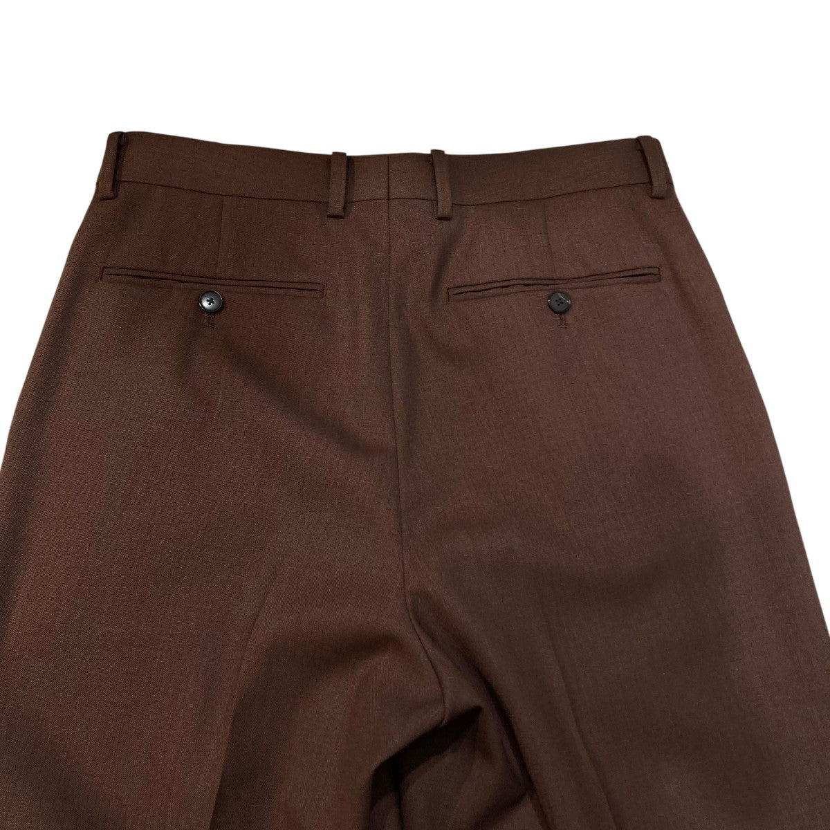 オーラリー　25SS TWO-TUCK SLACKS BLUEFACED WOOL TWO-TUCK SLACKS - AURALEE Official Website
