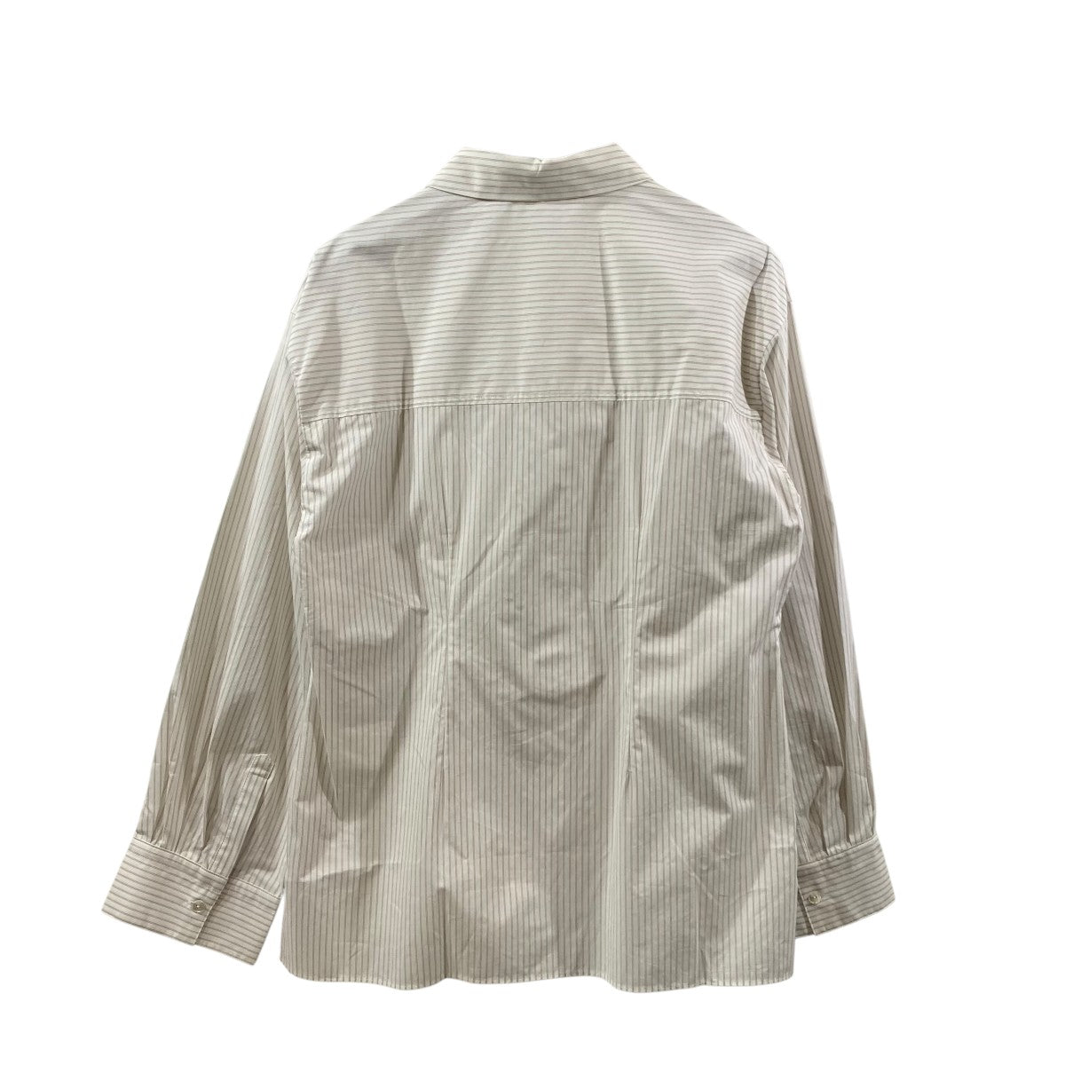 訳あり タグ付 MAISON SPECIAL 24SS ストライプ シャツ 長袖 MAISON SPECIAL メゾンスペシャル レディース カジュアルシャツ