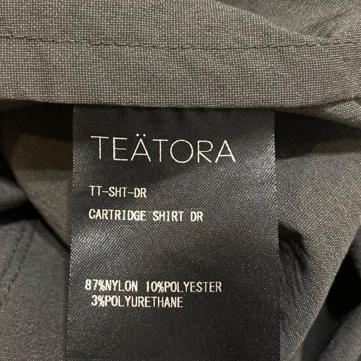 TEATORA(テアトラ) CARTRIDGE SHIRT DR長袖シャツTT-SHT-DR TT
