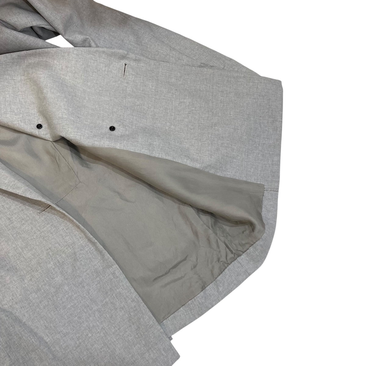 SACRA グレー ダブルブレスト テーラードジャケット SACRA サクラ レディース ジャケット テーラード ダブル グレン