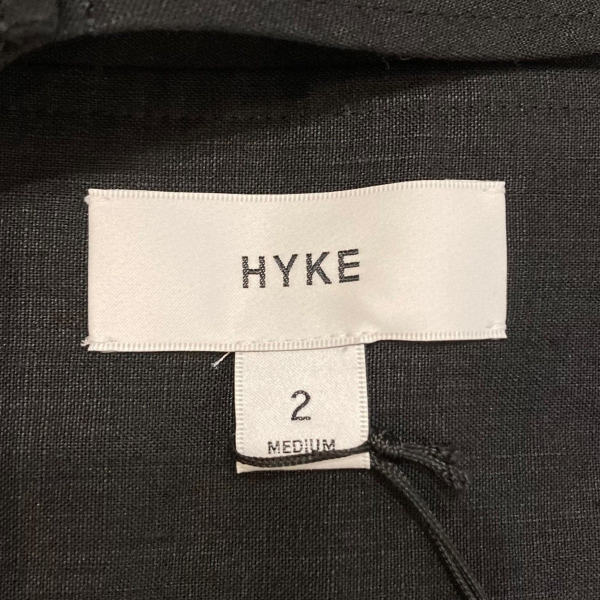中古HYKEハイクオールインワンコンビネゾン黒サイズ1オーバーオール 2025年最新】HYKE サロペット・オーバーオール・オールインワン
