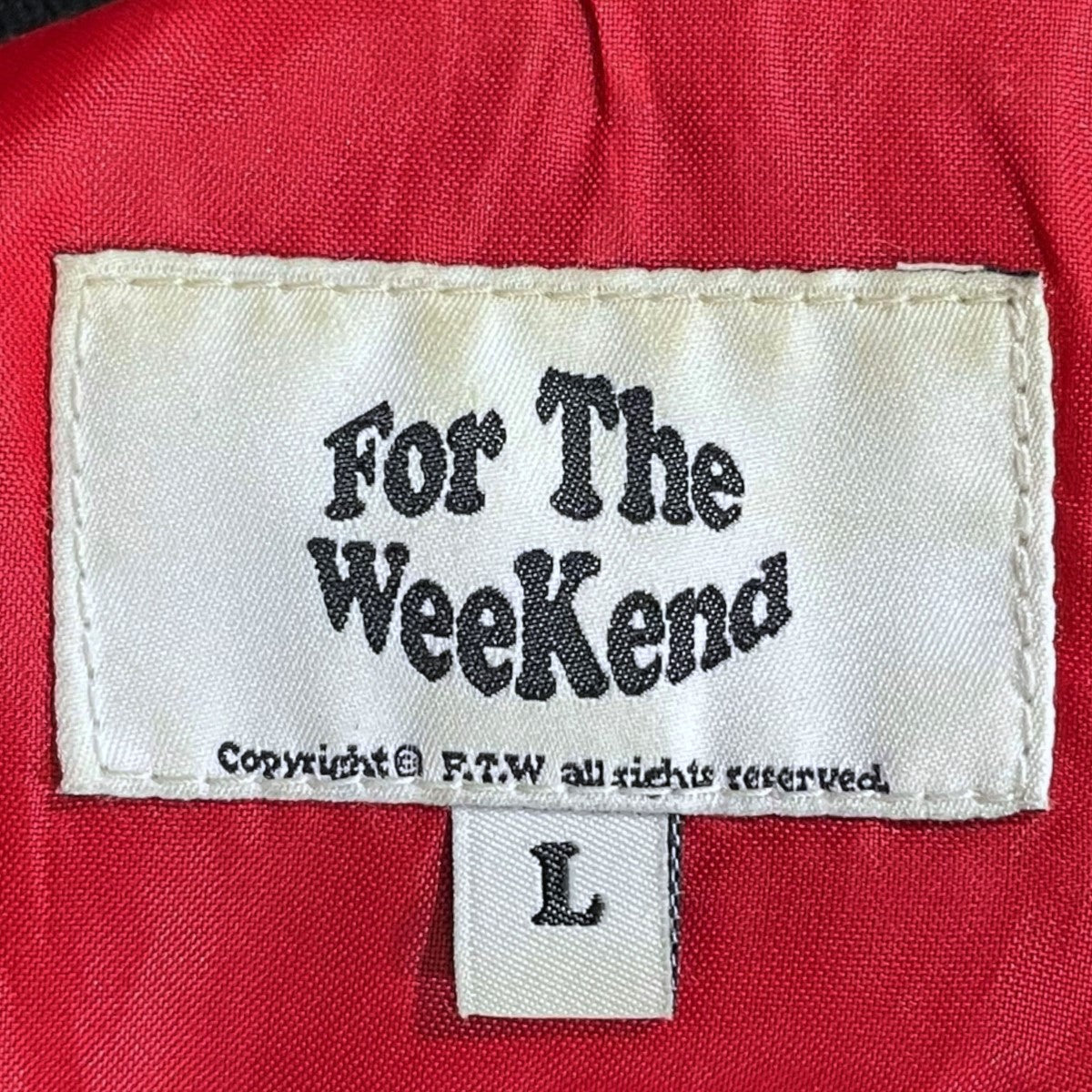 ディッキーズ　ライダースDickies x FOR THE WEEKEND ディッキーズ ライダースDickies x FOR THE WEEKEND Dickies x