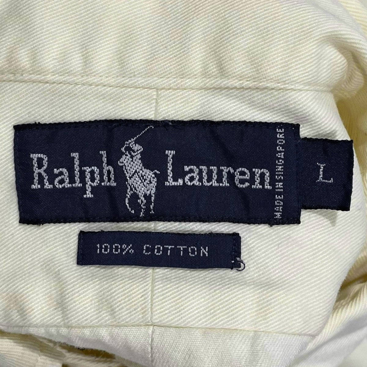 RALPH LAUREN(ラルフローレン) ボタンダウンシャツ イエロー