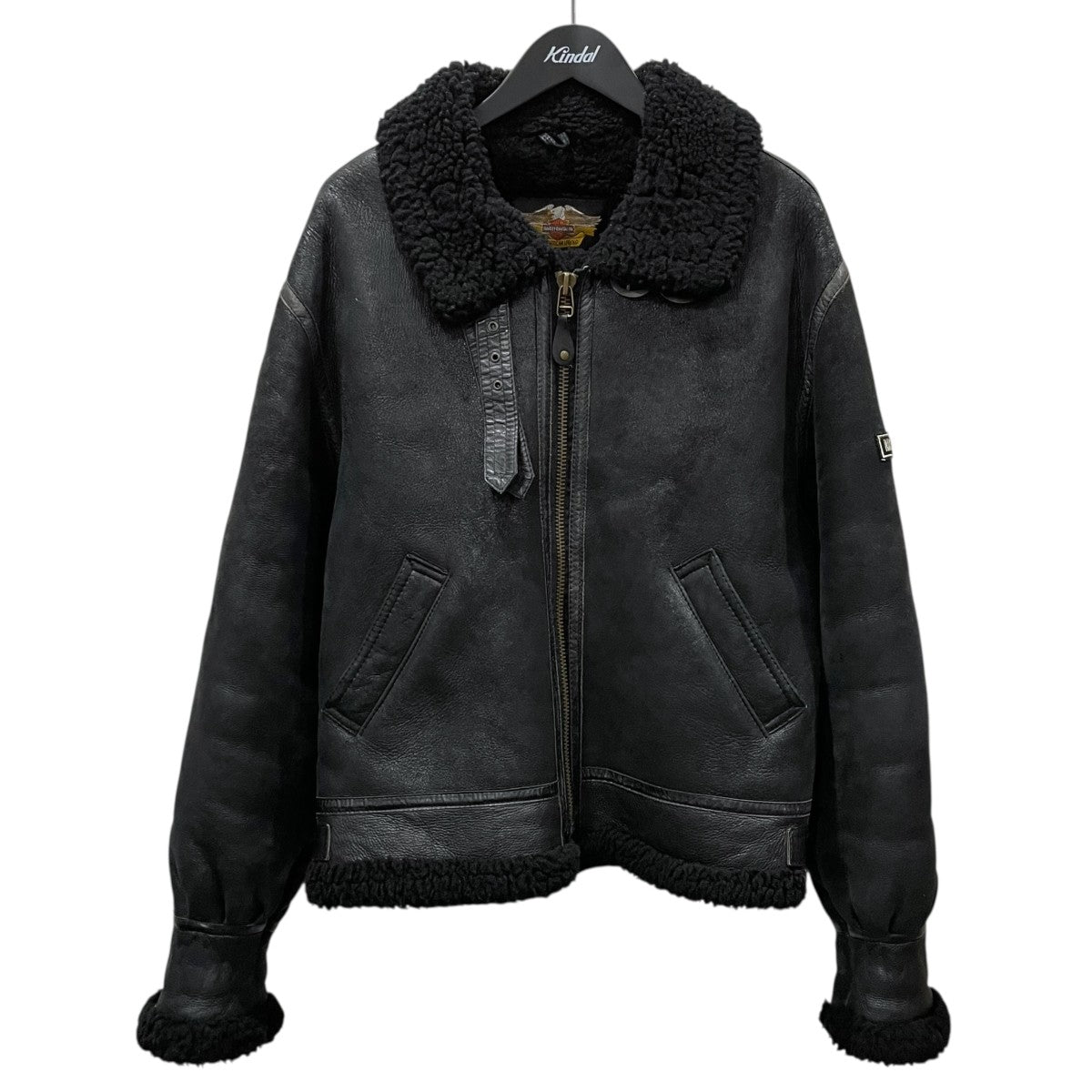 HARLEY-DAVIDSON(ハーレーダビッドソン) ムートンジャケット ブラック