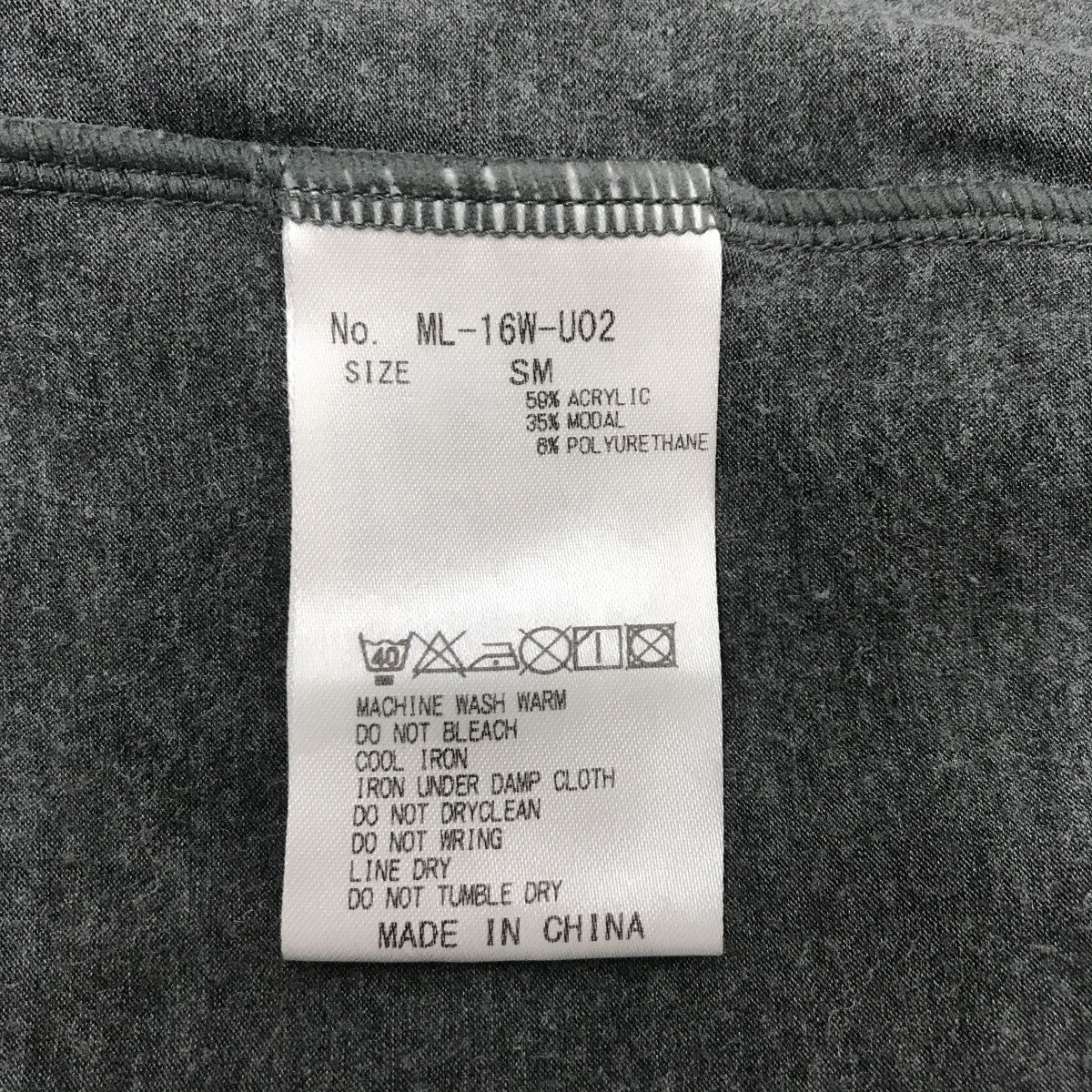 MARK＆LONA(マークアンドロナ) ハイネックカットソーML-16W-U02 ML-16W