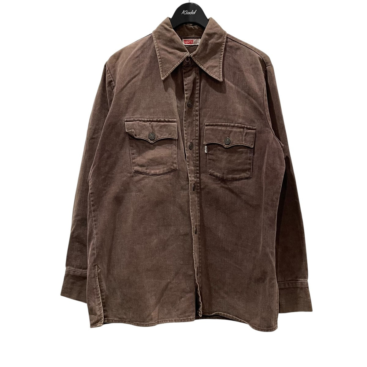 LEVI'S(リーバイス) 70s-80sシャツジャケット ブラウン サイズ M