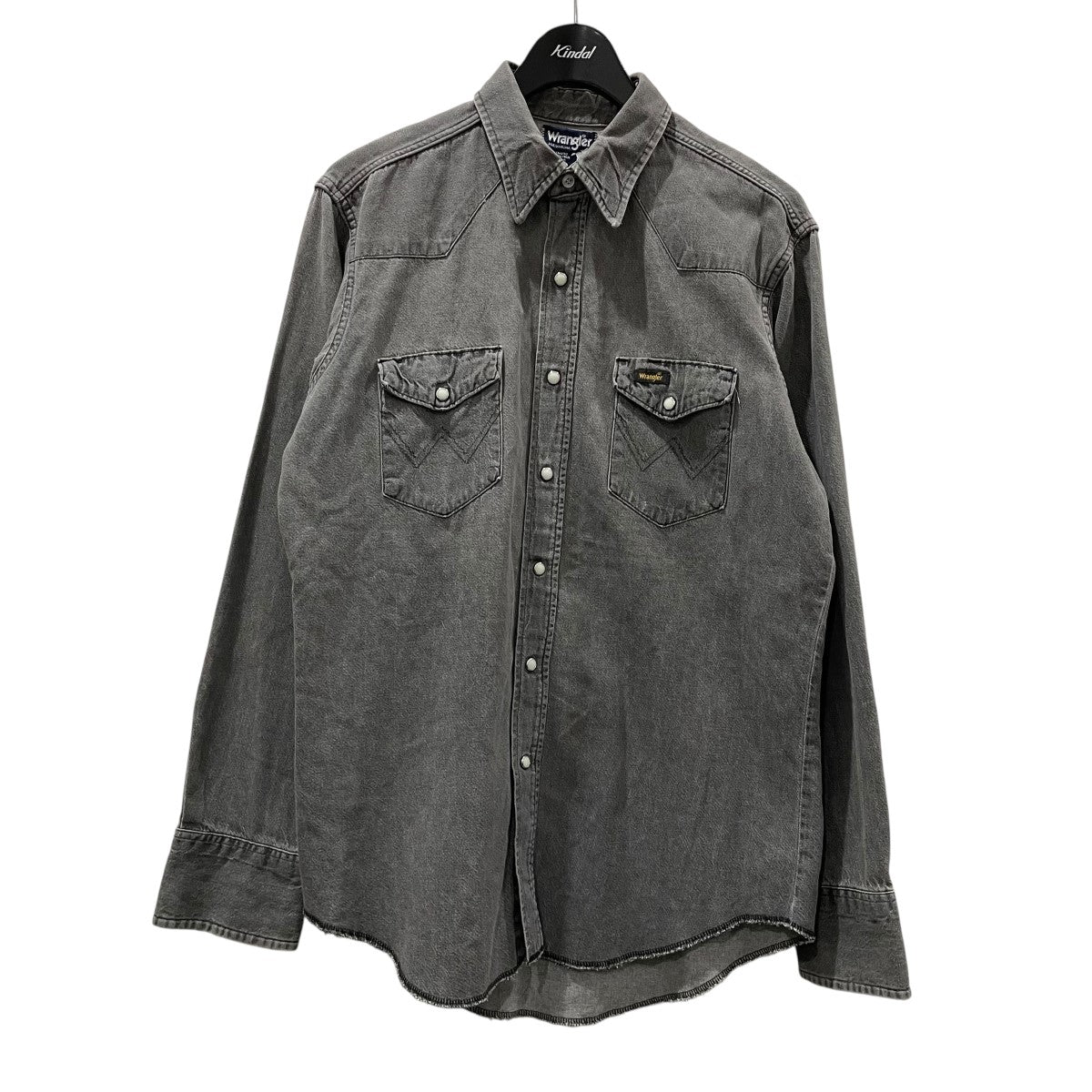 80s wrangler デニム ウエスタンシャツ ラングラー ヴィンテージ Wrangler 美品 ラングラー 1970-80年代 デニム ウエスタンシャツ