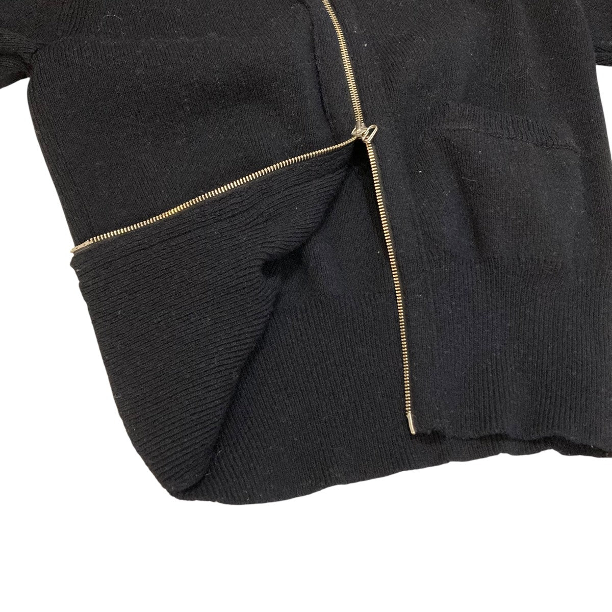 Hard twisted Shetland wool type C-2 Knit Blouson 参考定価￥42，900ジップニット1243008