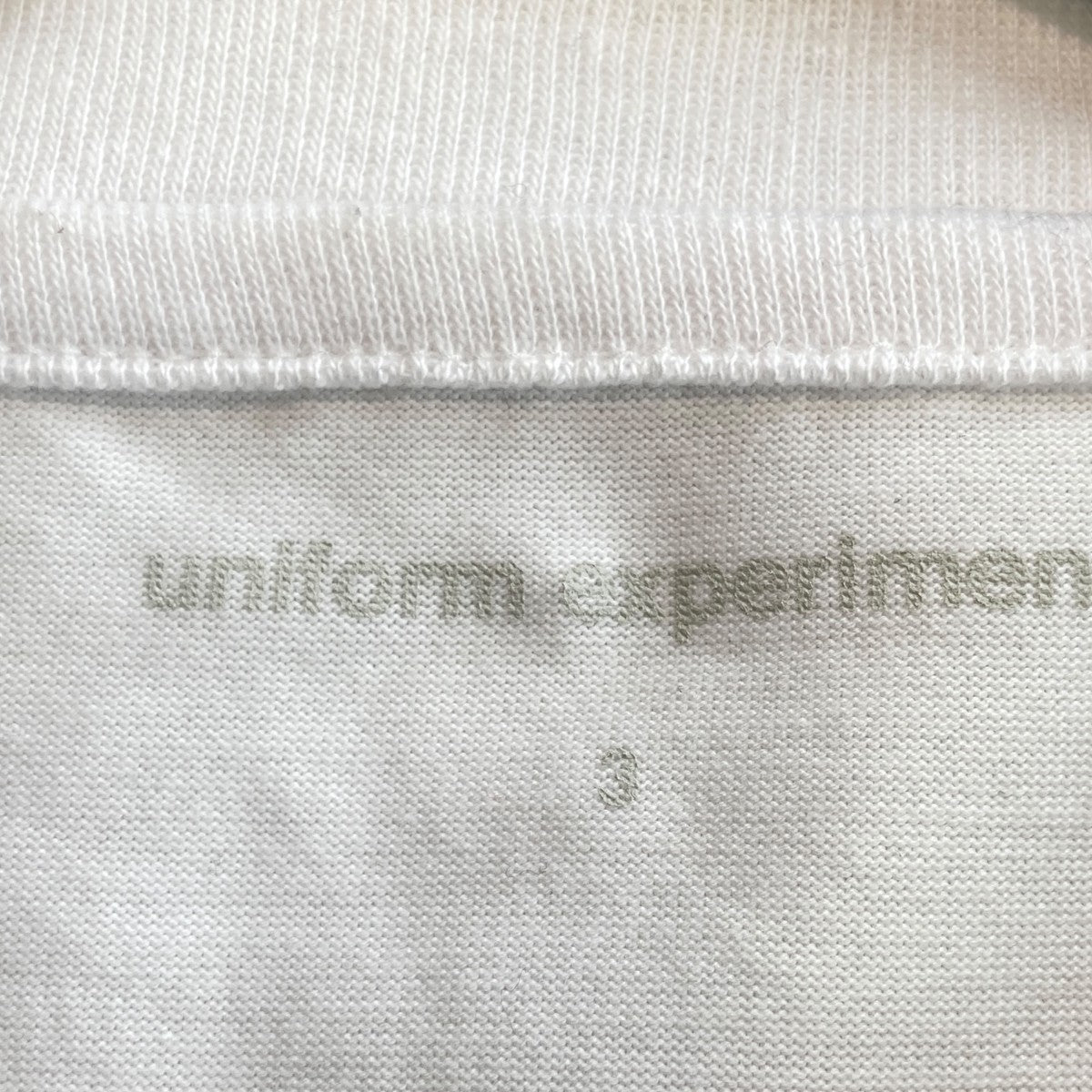 uniform experiment LOOSE L S TEE長袖TシャツUE-250043 古着・中古-6枚目のアイテム画像