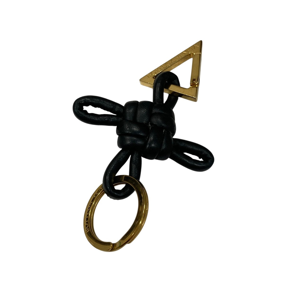 BOTTEGA VENETA(ボッテガヴェネタ) キーリング ブラック サイズ