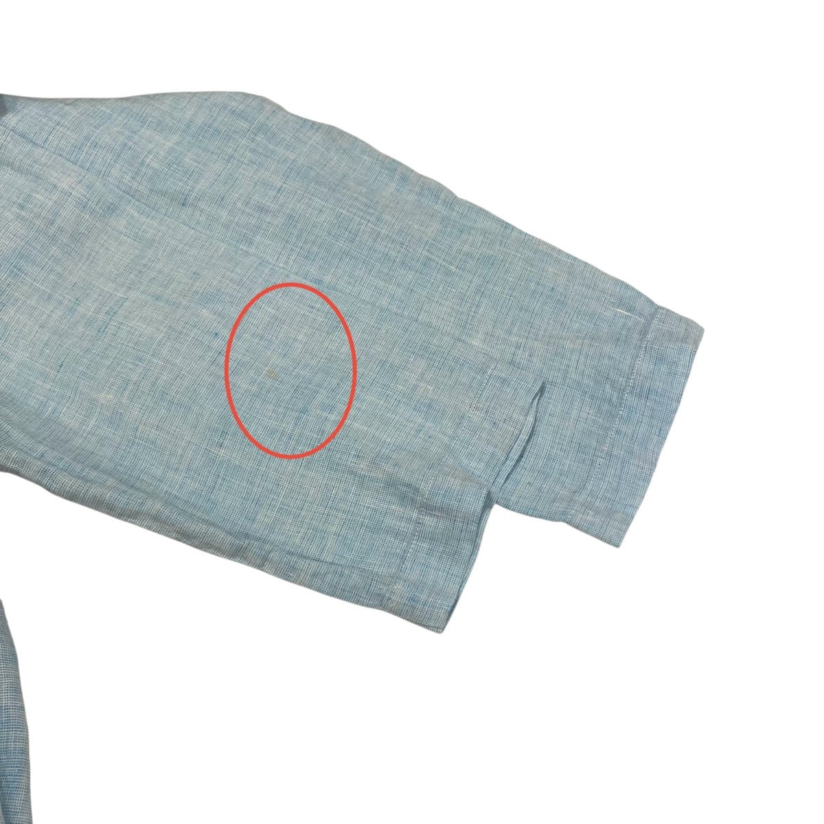 Tender リネンシャツWS450 古着・中古-4枚目のアイテム画像