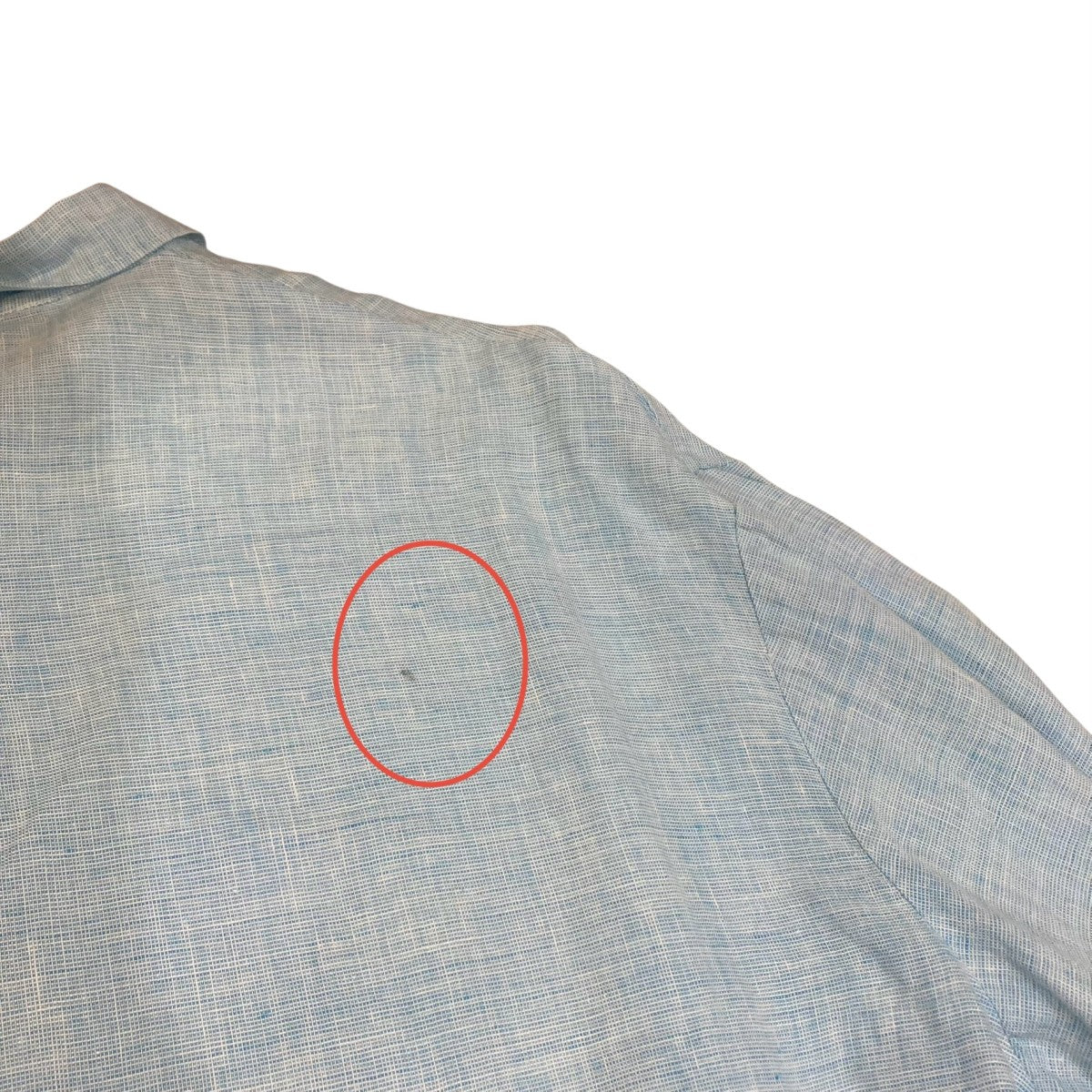 Tender リネンシャツWS450 古着・中古-6枚目のアイテム画像