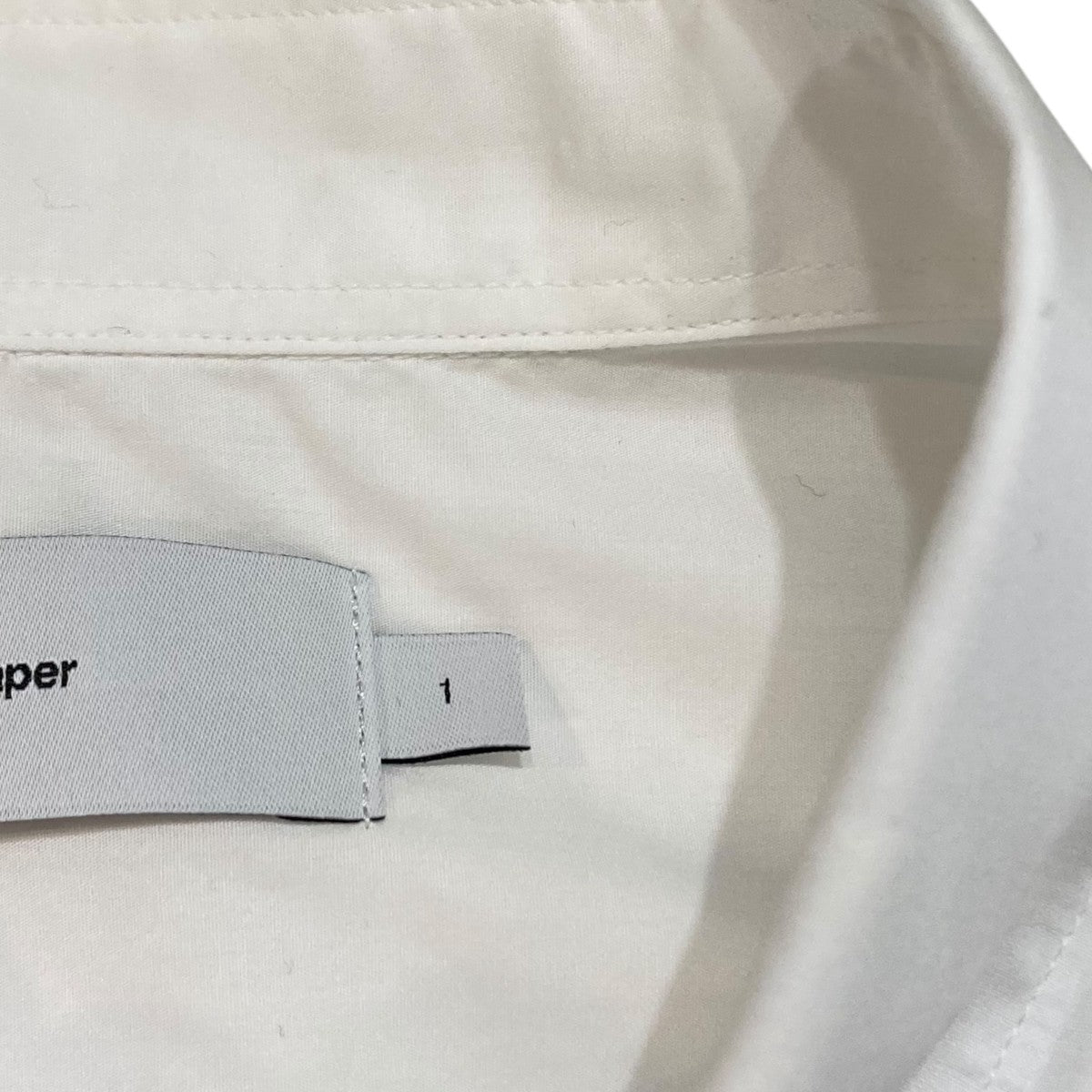 Graphpaper Broad S S Oversized Regular Collar Shirt半袖シャツGM252-50018B 古着・中古-5枚目のアイテム画像