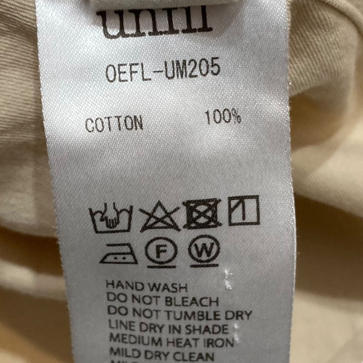 unfil 長袖シャツOEFL-UM205 古着・中古-6枚目のアイテム画像