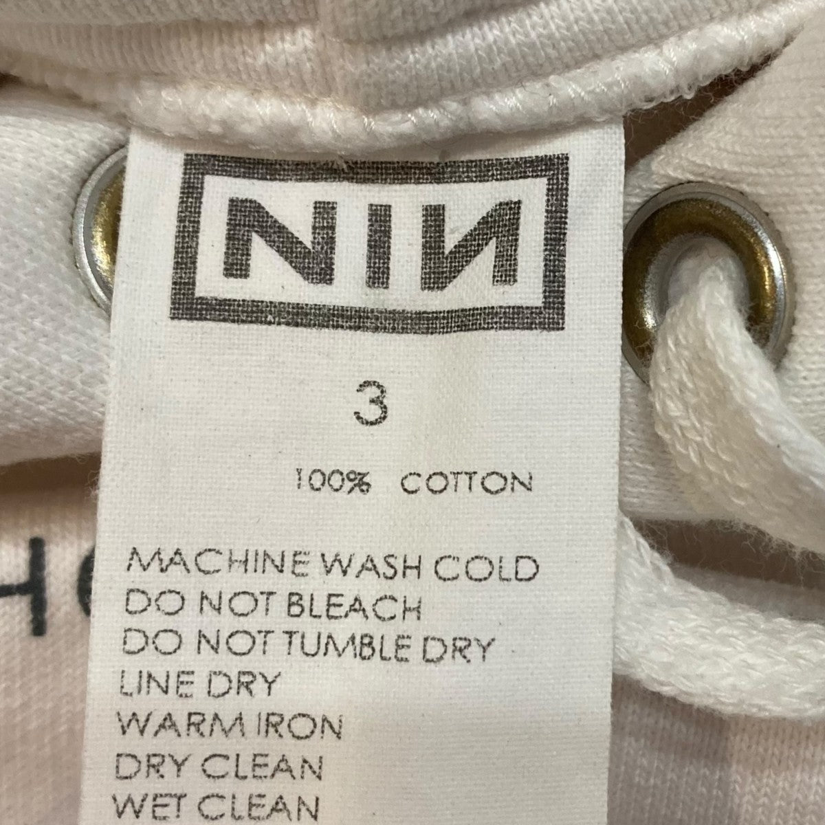 COMOLI(コモリ) Nine Inch Nails フーディ パーカー V01-05027 V01