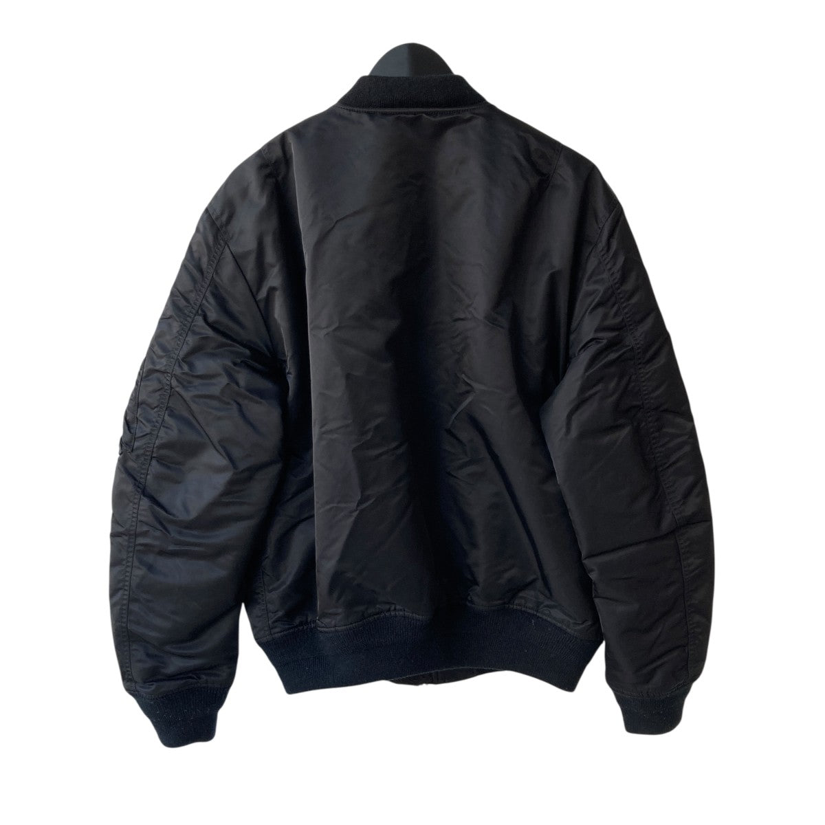 diesel MA-1フライトジャケット 黒 Lサイズ ¥59,000 Rocky Monroe ma1 ma-1 ポリDEWSPO オーバーサイズMA-1フライト