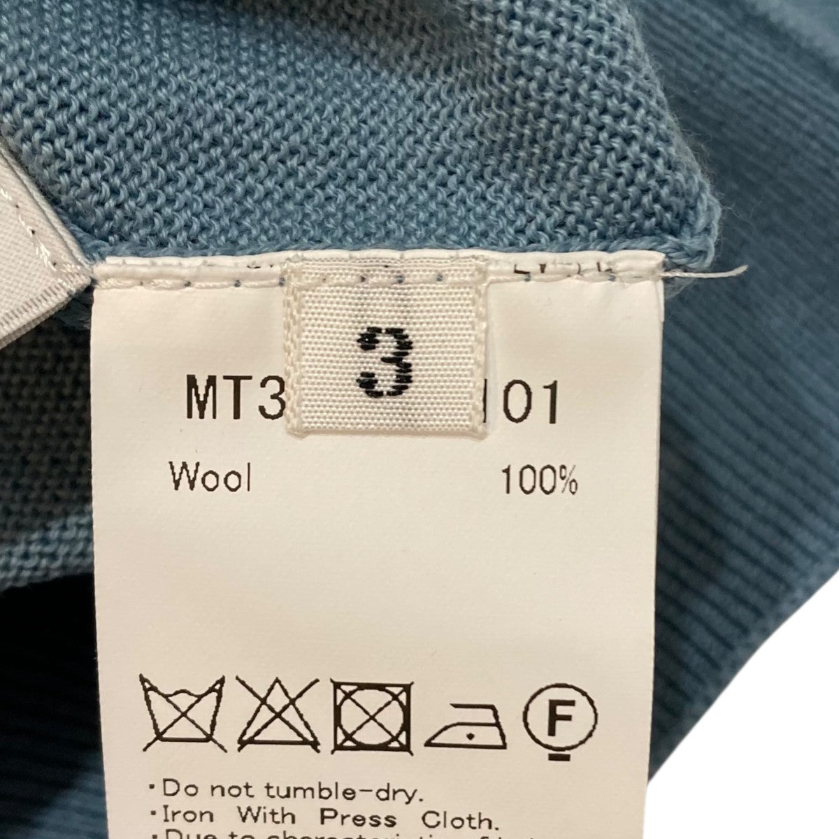 MAATEE＆SONS(マーティーアンドサンズ) WOOSTED TURTLE NECK SWEATER