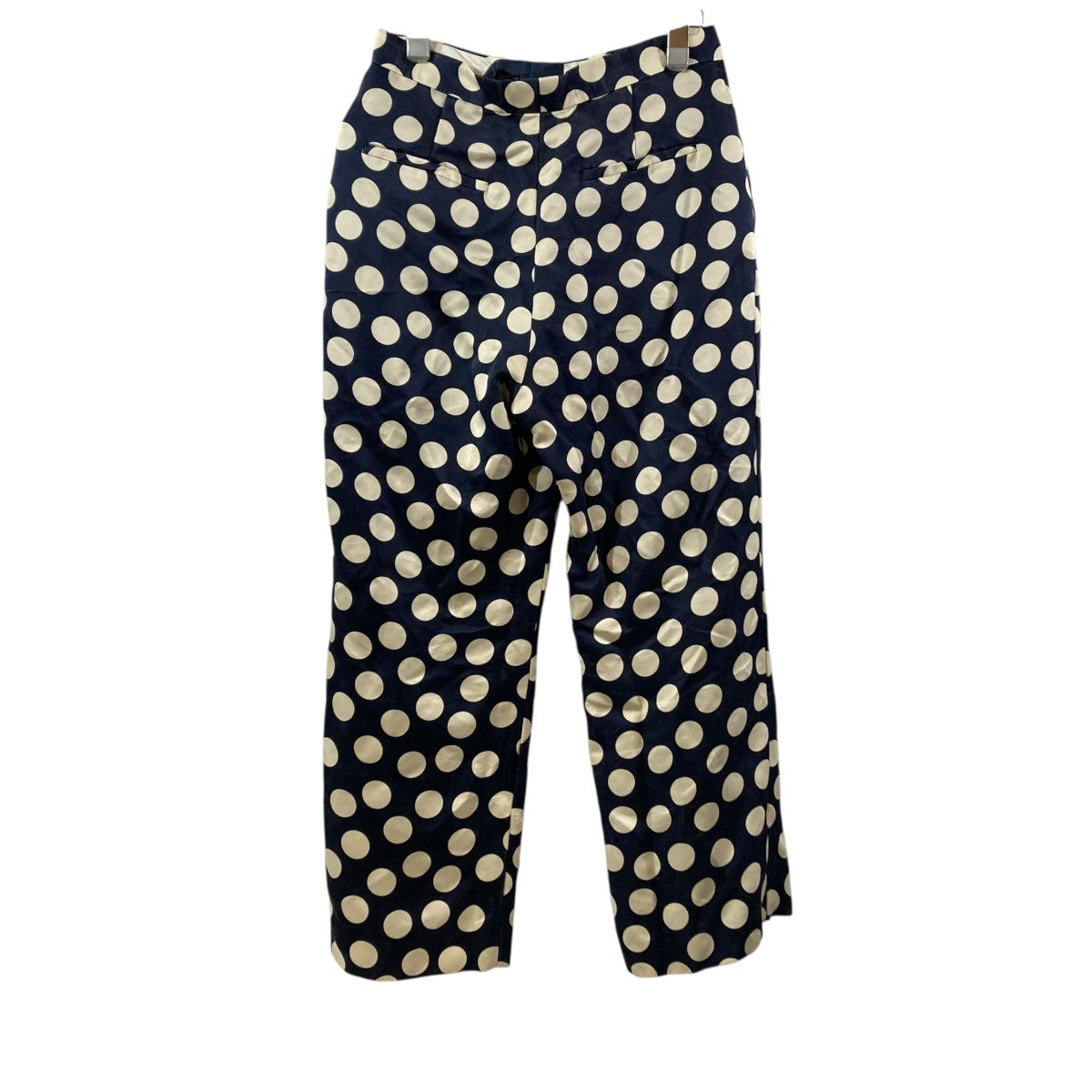 Drawer ドゥロワー ウール シルク パンツ サスペンダー パンツ Drawer ドゥロワー 今季22AW ウールシルク メランジ