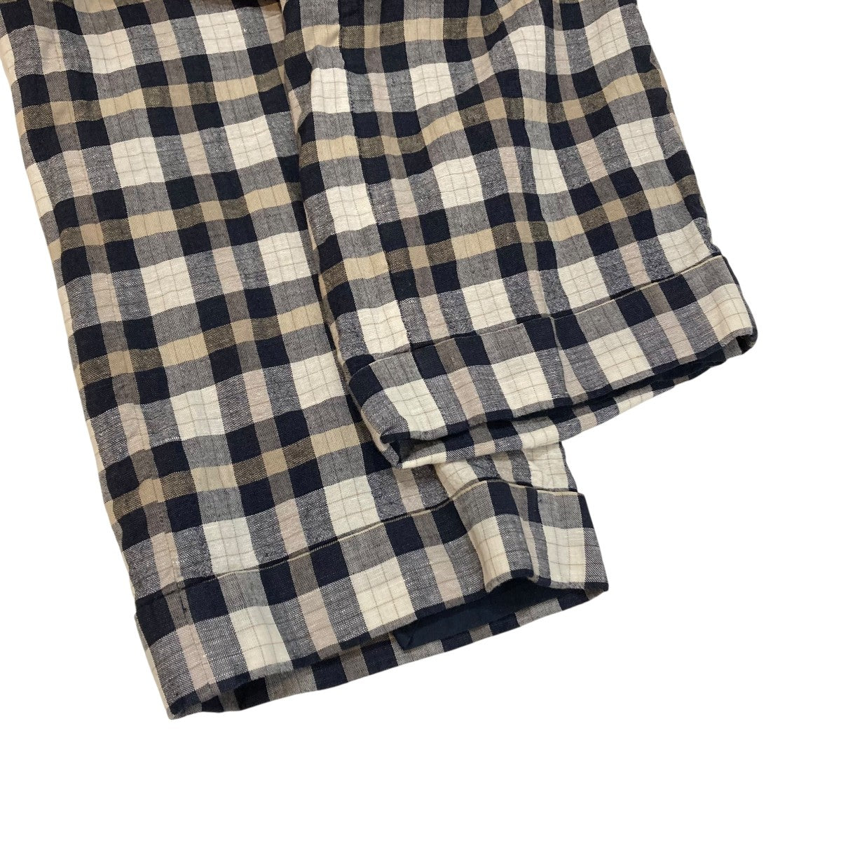 Drawer(ドゥロワー) ギンガムチェックパンツチェックパンツ6514-236