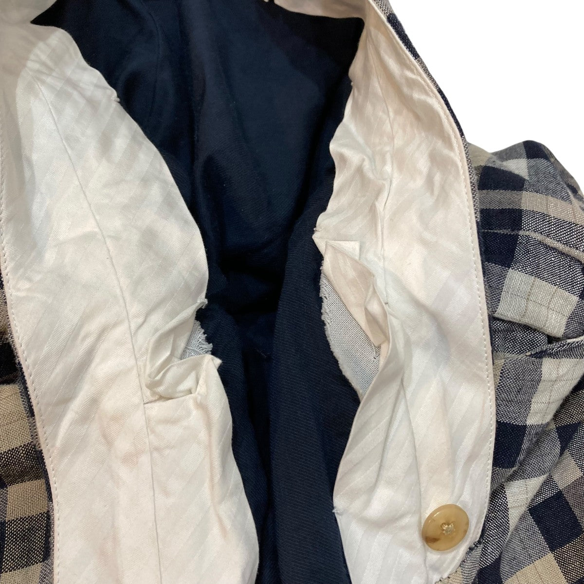 Drawer(ドゥロワー) ギンガムチェックパンツチェックパンツ6514-236