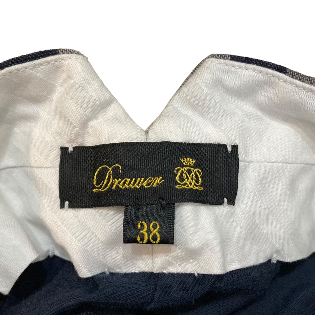 Drawer(ドゥロワー) ギンガムチェックパンツチェックパンツ6514-236