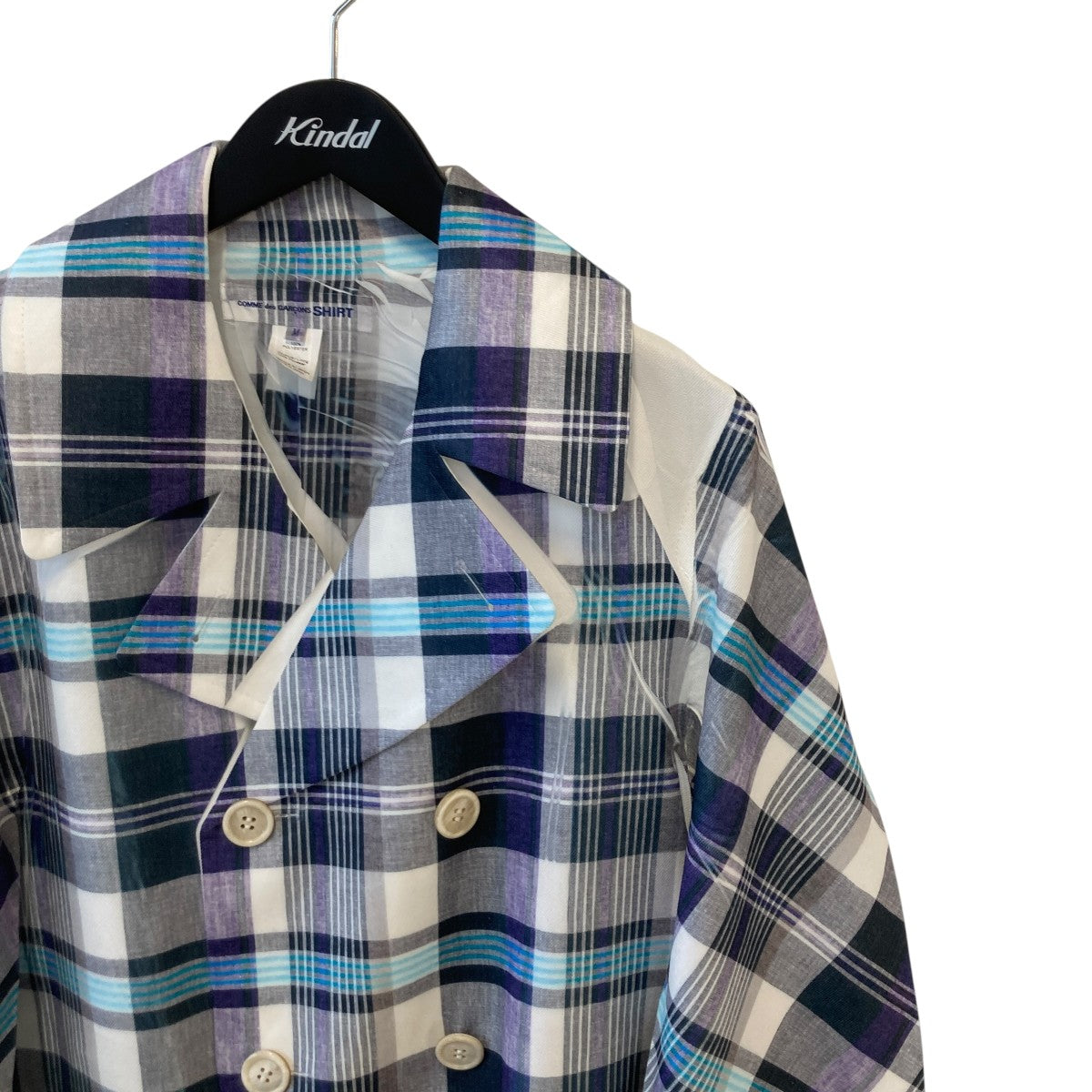 COMME des GARCONS SHIRT シャツジャケット ブラウン M COMME des GARCONS SHIRT(コムデギャルソンシャツ) 7Bジャケット