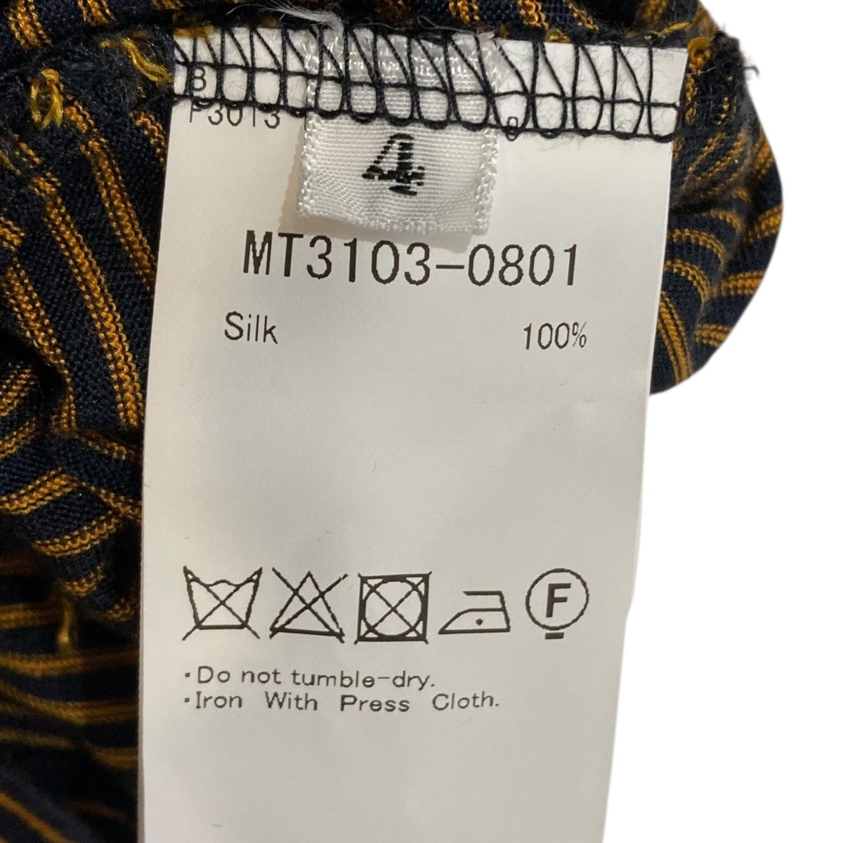 MAATEE＆SONS(マーティーアンドサンズ) SILK POCKET TEEボーダーT