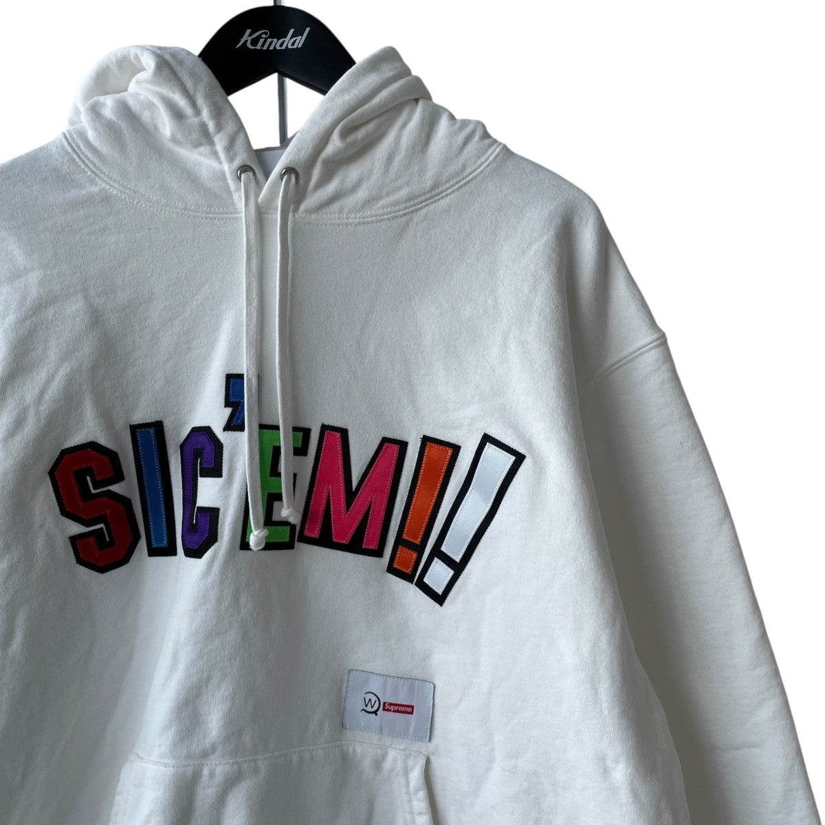 WTAPS×Supreme SIC'EM!パーカー ホワイト サイズ M｜【公式】カインド