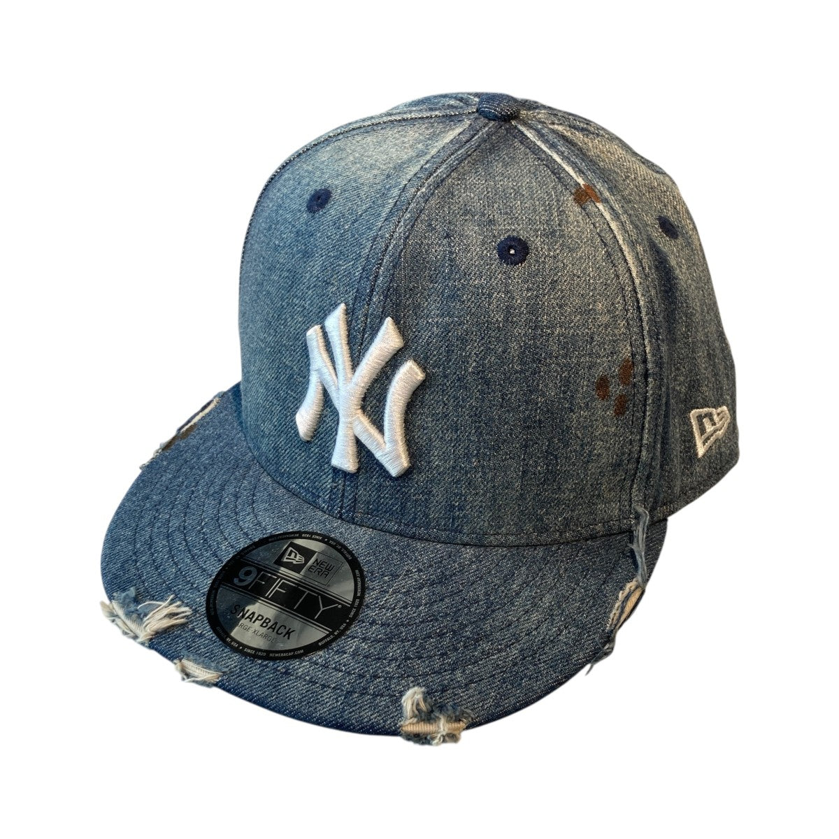 59FIFTY Denim Custom ニューヨーク・ヤンキース ウォッシュドデニムキャップ13516118