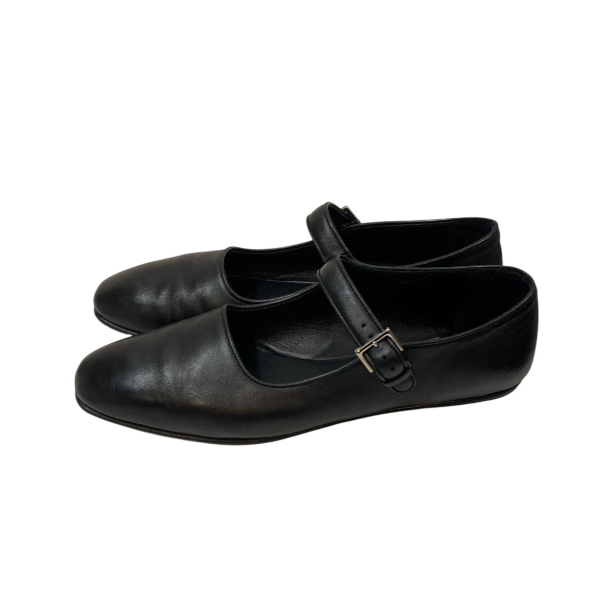 waniwani　THE ROW サテンフラットパンプス　38.5  黒 Amazon | [The Row] [ザ・ロウ] バレリーナシューズ Eva Slipper