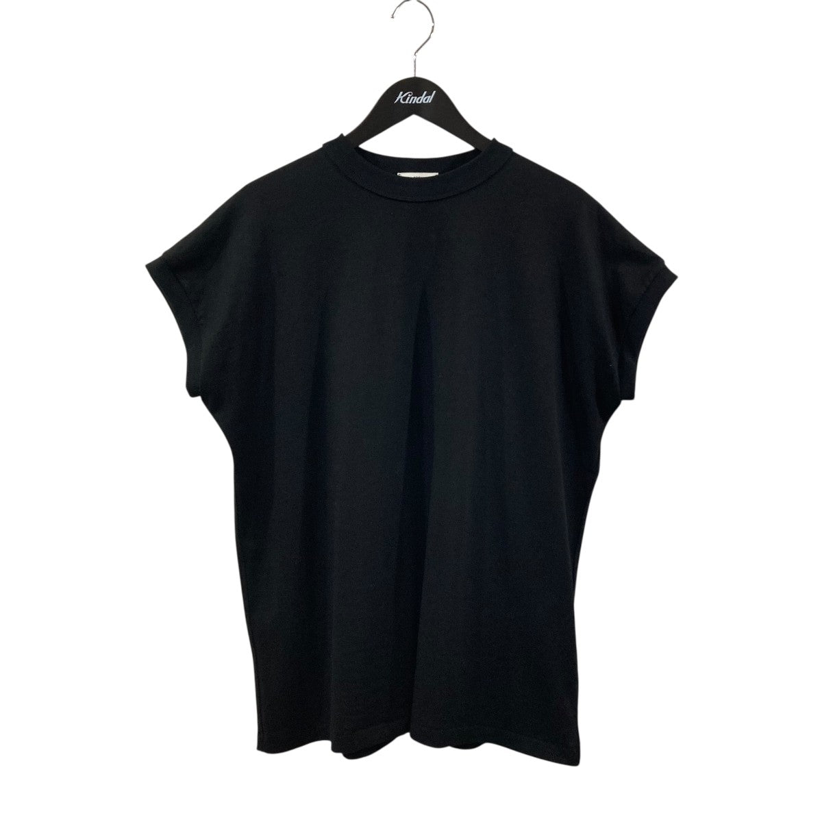 エイトン ATON クルーネック ノースリーブカットソー Tシャツ 2 グレー ATON｜エイトンのカットソー・Tシャツ通販｜ELLE SHOP (エル