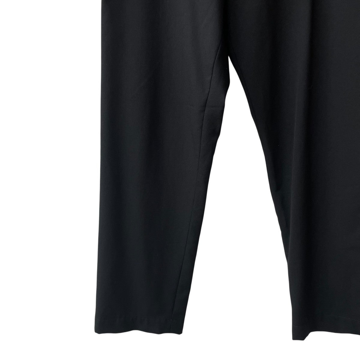 コムデギャルソン 5ポケットエステル縮絨denim風パンツ BLACK L COMME des GARCONS HOMME(コムデギャルソンオム) 09AWポリ縮絨