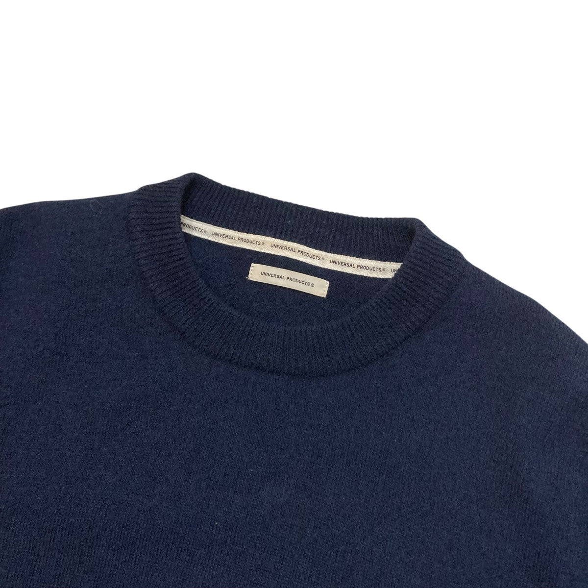 FELTED MERINO WOOL CREW NECK KNIT長袖ニット223-60201