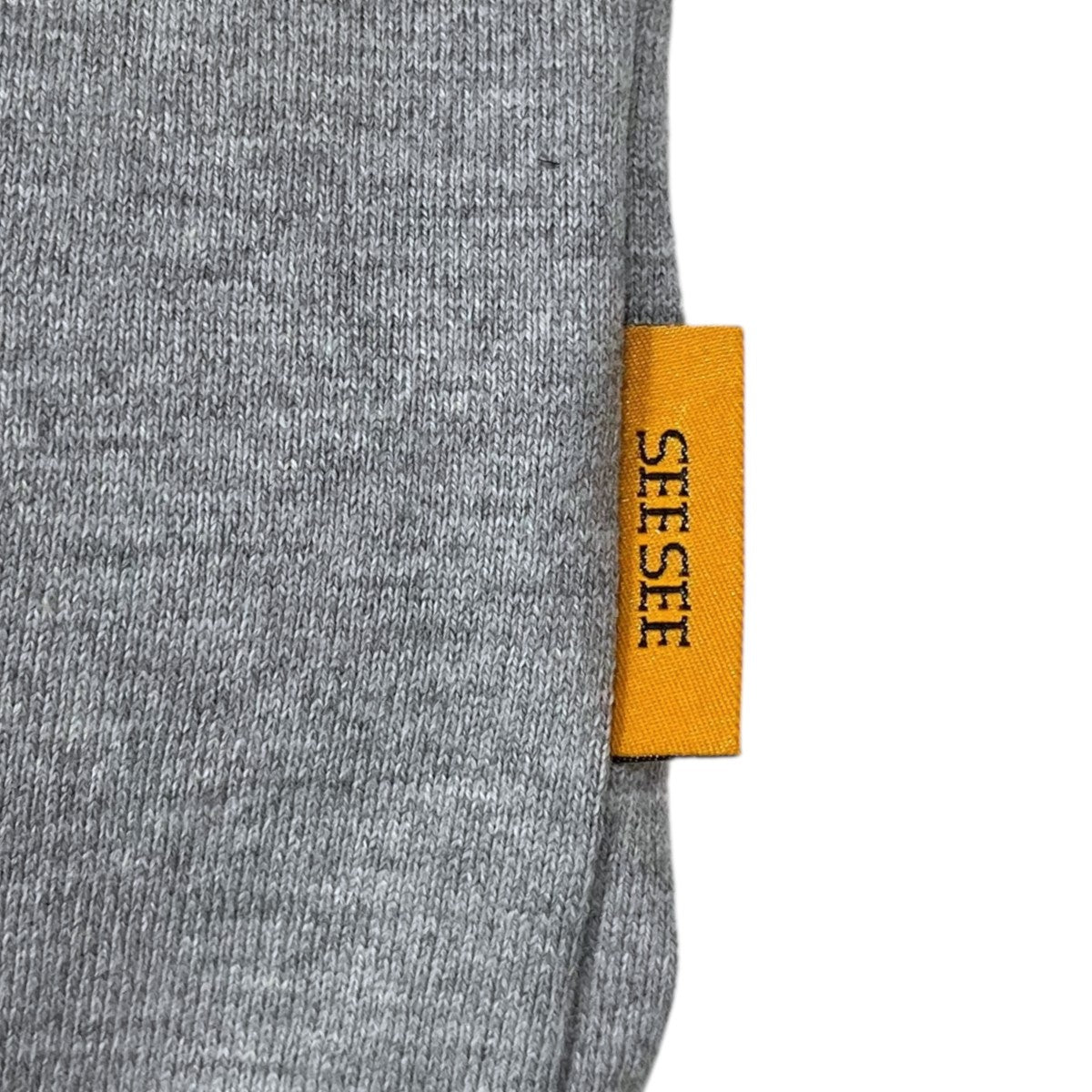 SEESEE(シーシー) ロゴプリントTシャツ SUPER BIG FLAT SS TEE