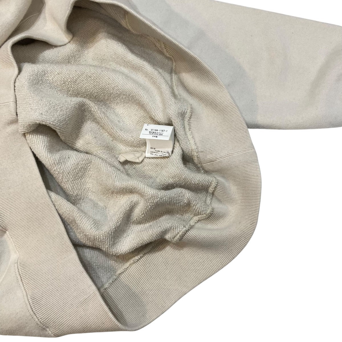nest Robe 吊り裏毛ビッグスウェットプルオーバー長袖スウェット01184-1187-1 古着・中古-7枚目のアイテム画像
