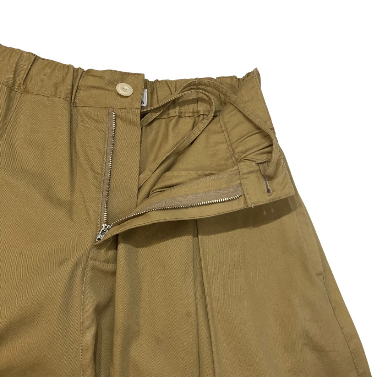 SAGE NATION(セイジネーション) BOX PLEAT TROUSERワイドパンツ