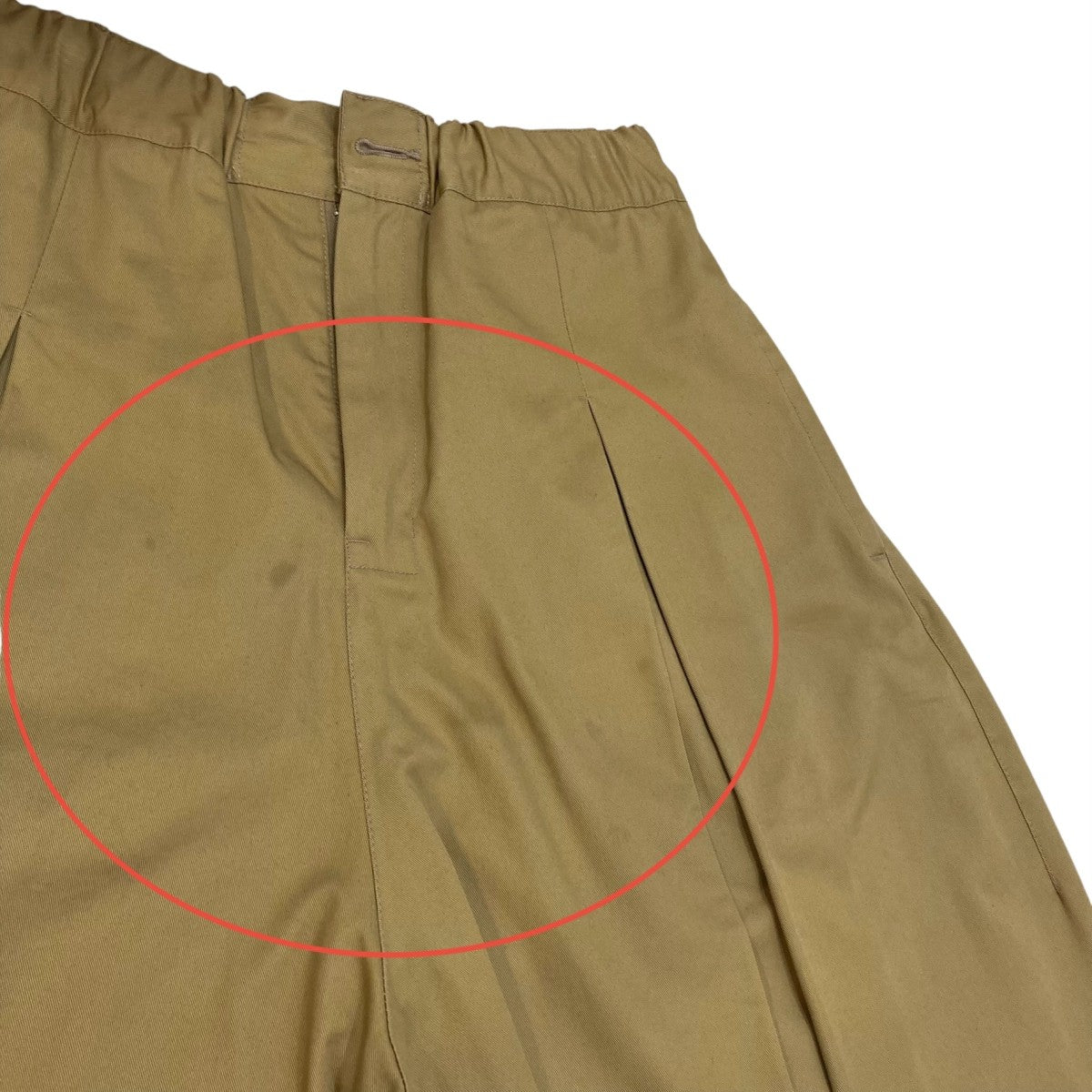 SAGE NATION(セイジネーション) BOX PLEAT TROUSERワイドパンツ