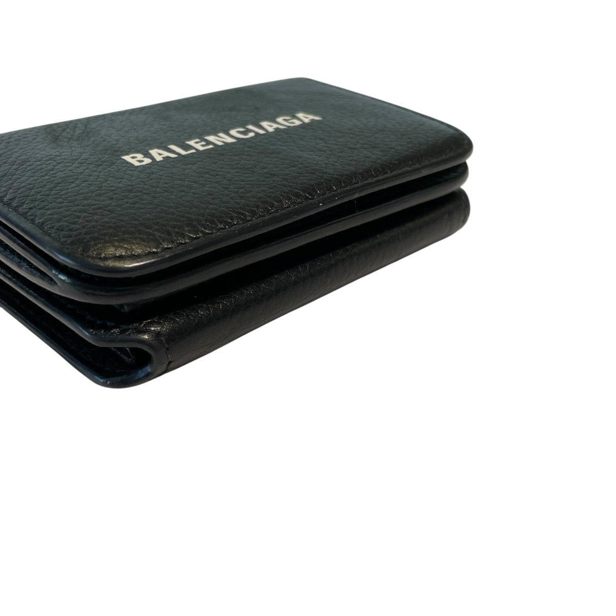 バレンシアガ　三つ折り財布　ブラック BALENCIAGA バレンシアガ ミニウォレット 三つ折り財布 ブラック