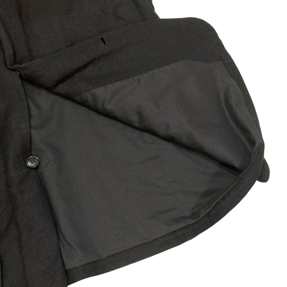 COMOLI(コモリ) ヴィスコースリネン ハンティングベストベストV01