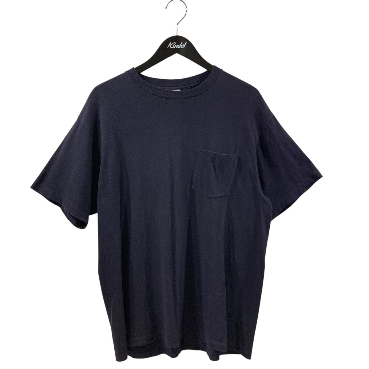 COMOLI 23SS半袖TシャツX01-05015 X01-05015 ネイビー サイズ 4
