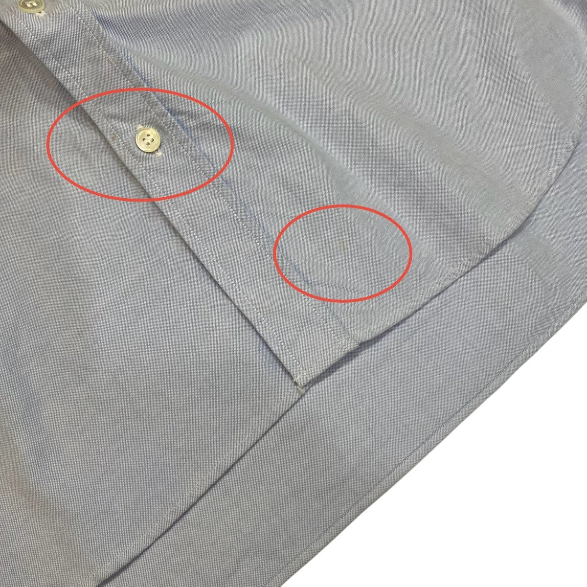 23SSbd oxford shirt STRIPE長袖シャツEV23-SH05