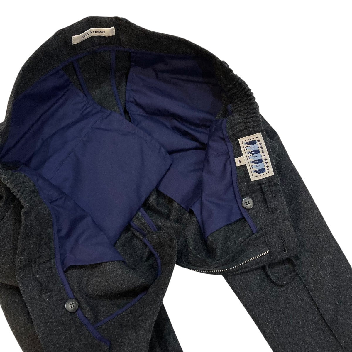 giab's ARCHIVIO(ジャブスアルキヴィオ) 永久クリーススラックス