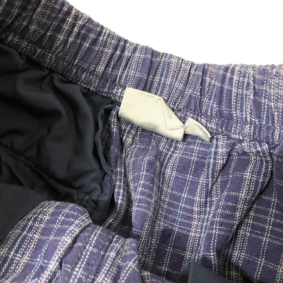 24SSO．G． YARN DYE DOBBY PLAID JAM SHORTハーフパンツG4SM P049