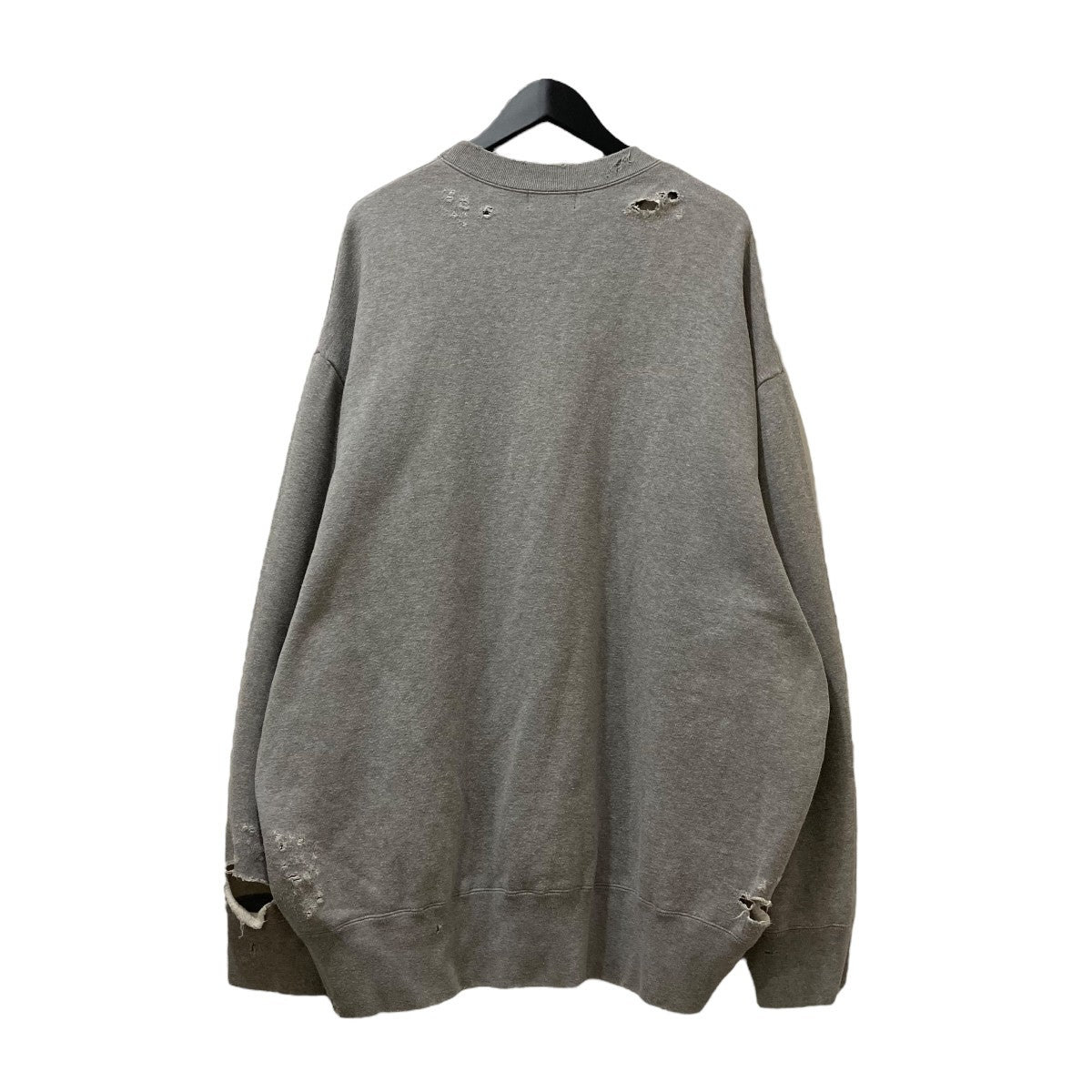 kolor 22aw ダメージ スウェット kolor 22AW】ロゴ ダメージ スウェット サイズ1