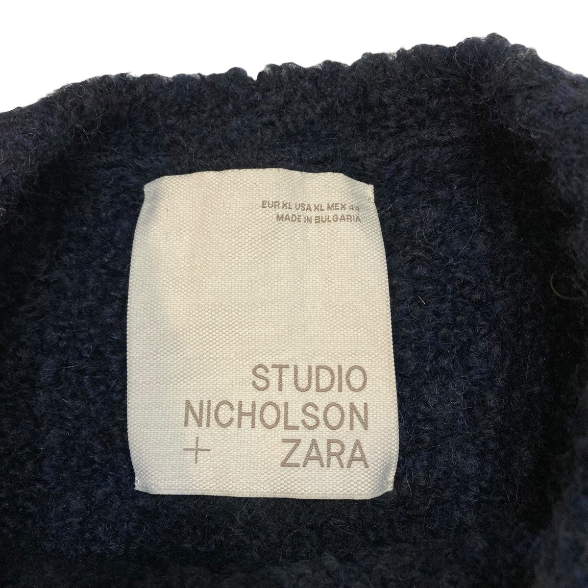 ZARA ウールブレンド カーディガン STUDIO NICHOLSON Zara Studio Nicholson ウールブレンドカーディガン