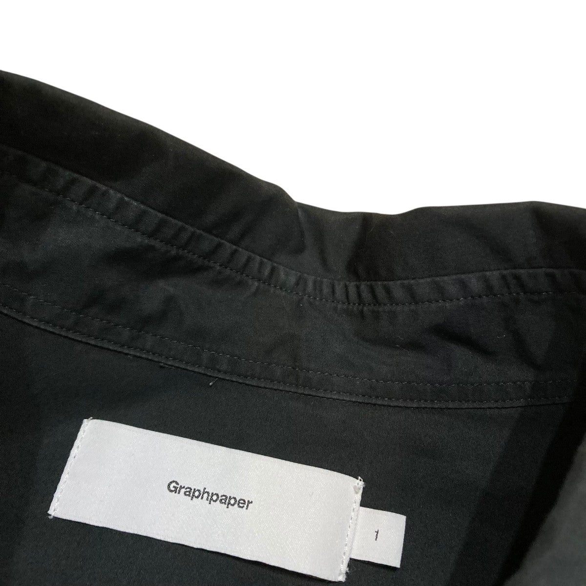 Graphpaper(グラフペーパー) High Count Wide Spread Collar Shirt長袖