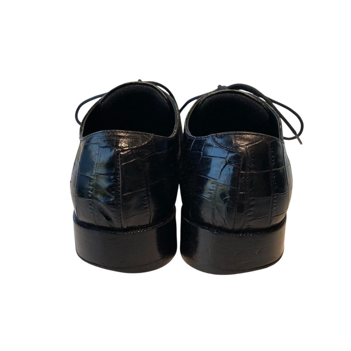 1017 ALYX 9SM LACE UP LOWクロコ型押しレザーシューズAAUSN006LE06 古着・中古-4枚目のアイテム画像