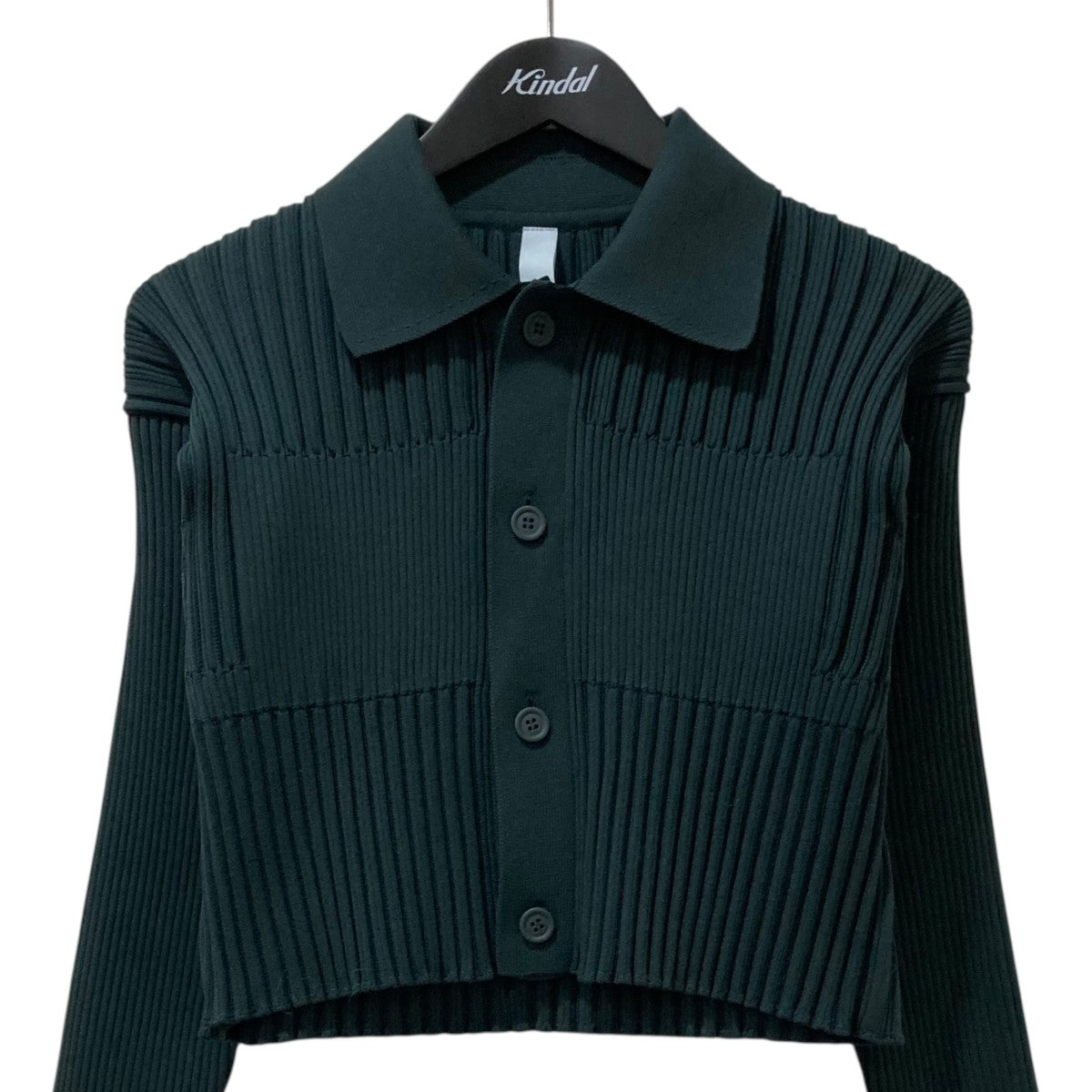 CFCL*シーエフシーエル　リブニットカーディガン　襟　フィット　黒　1 CFCL*シーエフシーエル リブニットカーディガン 襟 フィット 黒 1 CFCL